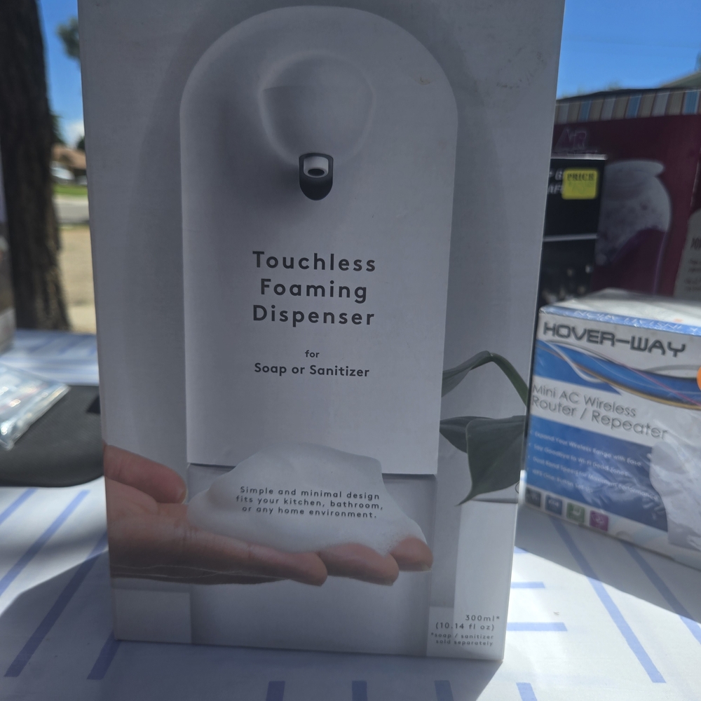 Touchless Foaming Dispenser for Soap or Sanitizer